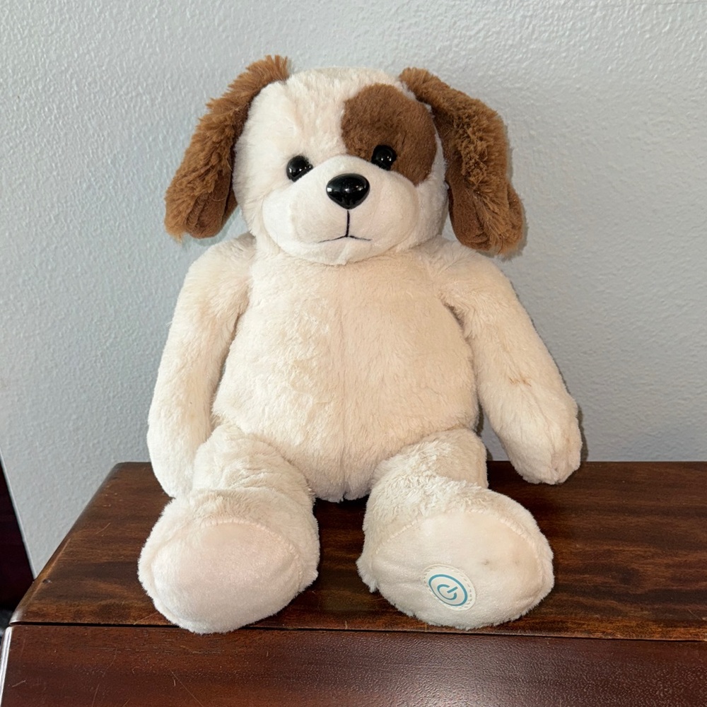 Health Touch Huggable Massaging Relaxation Vibration Plush Puppy Dog Toy